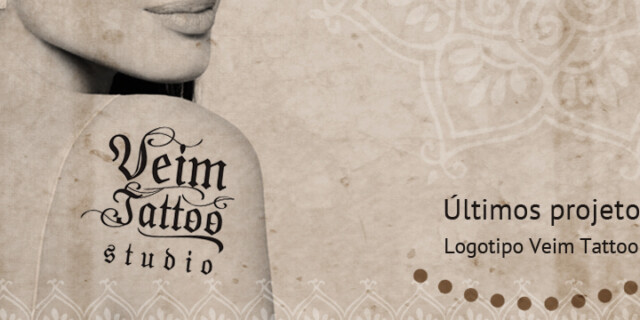 Logotipo studio de tatuagem