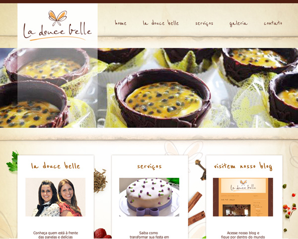 Site La Douce Belle Buffet e Eventos